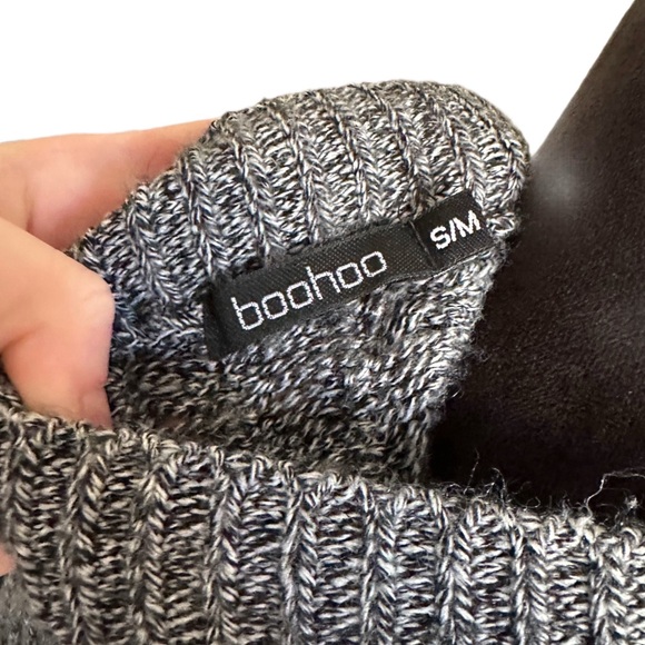 💙B1G2🆓  Womens Booboo Grey Knit Cardigan Sweater - Picture 4 of 4